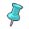Pin blau