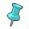Pin blau